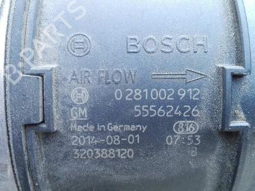 Used Mass air flow sensor OPEL ASTRA J (P10) [2009-2016]  6992398