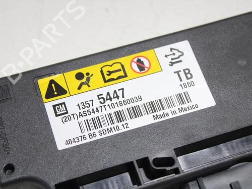 ECU airbags OPEL INSIGNIA A (G09)  | BP20110477M53 