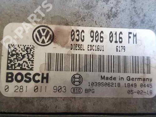 Engine control unit (ECU) VW GOLF V (1K1)  | BP5626377M57 