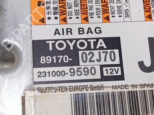 Calculateur Airbags TOYOTA AURIS (_E18_) 1.8 Hybrid (ZWE186_, ZWE186R) | BP30727863M53