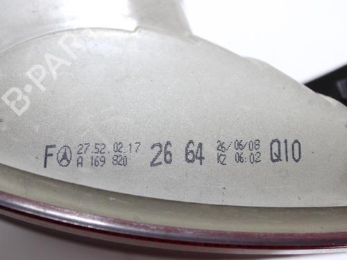 Right taillight MERCEDES-BENZ B-CLASS Sports Tourer (W245) B 200 CDI (245.208) | BP19125528C35 