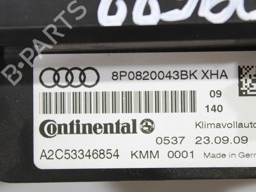 Climate control AUDI A3 Sportback (8PA) 1.8 TFSI | BP13630483I5 
