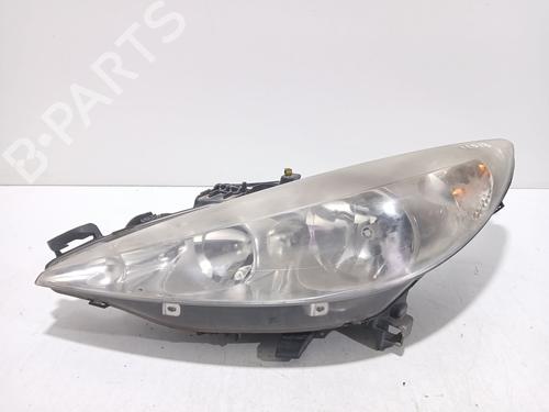 Used Left headlight Left headlight PEUGEOT 207 (WA_, WC_) 1.6 HDi (90 hp) 33321471 33321471