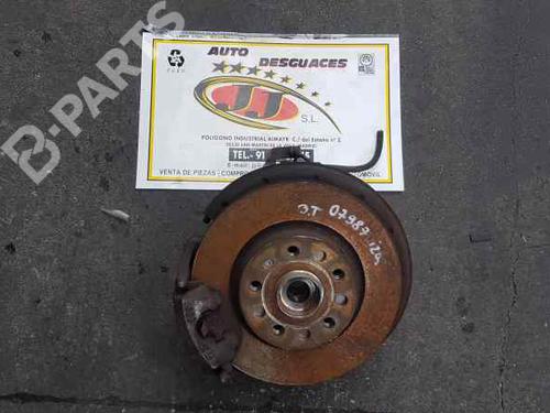 Used Left front steering knuckle SKODA OCTAVIA II (1Z3) 1.6 TDI (105 hp) 5138470