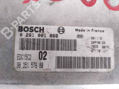 Engine control unit (ECU) PEUGEOT 206 Hatchback (2A/C) 2.0 HDI 90 | BP5263546M57 