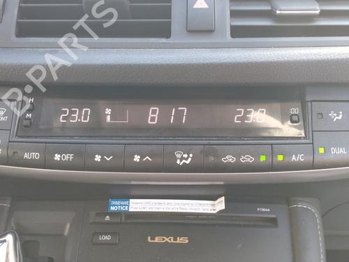 Climate control LEXUS CT (ZWA10_) 200h (ZWA10_) | BP8391590I5 