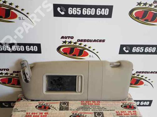 Left sun visor AUDI A3 Sportback (8PA) 1.6 TDI (105 hp)null