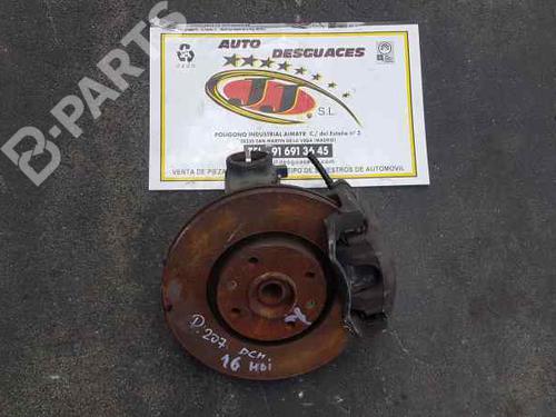 Used Right front steering knuckle PEUGEOT 207 (WA_, WC_) 1.6 HDi (90 hp) 5133800