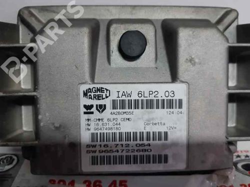 Engine control unit (ECU) PEUGEOT 206 Hatchback (2A/C) 1.4 16V | BP5135848M57 