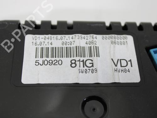 Instrument cluster SKODA FABIA II (542) 1.4 TDI | BP13009390C47 