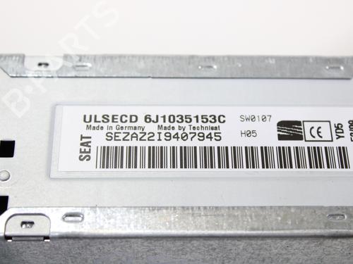 Radio SEAT IBIZA IV SC (6J1, 6P5) 1.6 TDI | BP12941053E6 