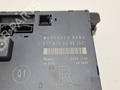 Electronic module MERCEDES-BENZ E-CLASS T-Model (S211) E 200 CDI (211.207) | BP8927986M83 