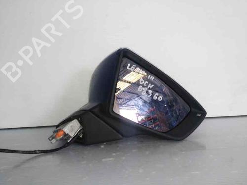 Used Right mirror SEAT LEON (5F1) [2012-2021]  5133536