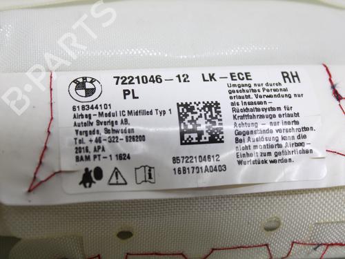 Right curtain airbag BMW 4 Gran Coupe (F36) 420 d | BP21757717C12 