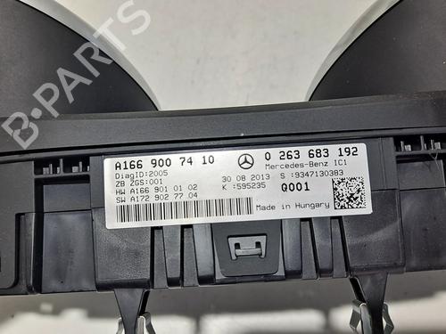 Instrument cluster MERCEDES-BENZ GLE (W166)  | BP8491458C47 