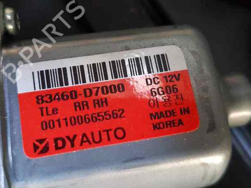 Rear right window mechanism HYUNDAI TUCSON (TL, TLE) 1.6 GDi | BP5137441C25 