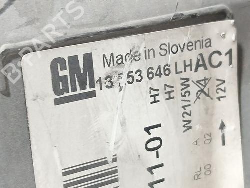 Left headlight OPEL ASTRA J (P10) | BP32166254C28