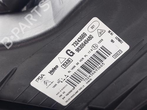 Left headlight CITROËN C4 III (BA_, BB_, BC_) ë-C4 (BCZKXC, BZCKSC) | BP33829690C28 - Image 7