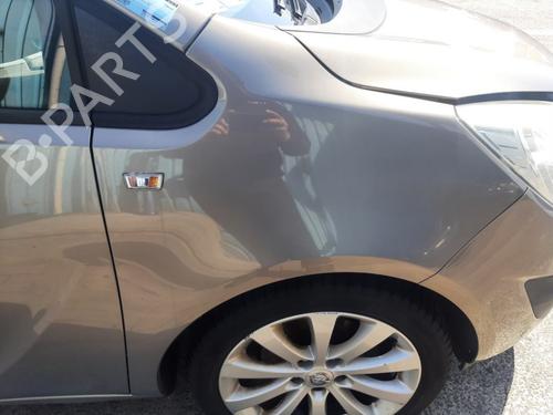 Used Right front fenders OPEL MERIVA B MPV (S10) 1.4 (75) (100 hp) 25620154