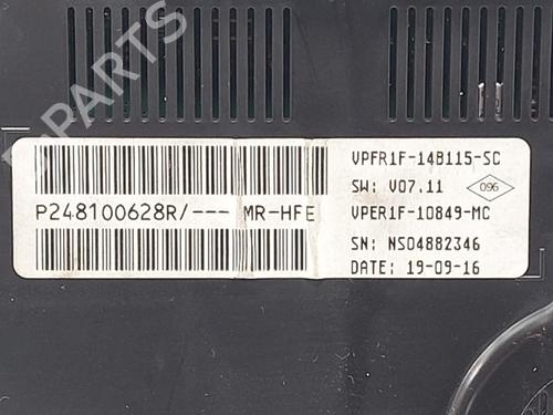 Instrument cluster RENAULT KADJAR (HA_, HL_) 1.5 dCi 110 (HLA3) | BP31599891C47