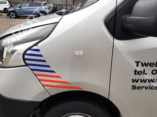 Used Left front fenders Left front fenders RENAULT TRAFIC III Van (FG_) 1.6 dCi 95 (FGMJ, FGMR) (95 hp) 33829709 33829709