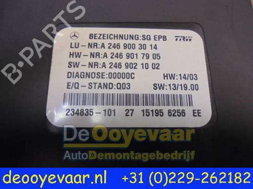 Control unit MERCEDES-BENZ A-CLASS (W176) A 200 CDI / d (176.008) | BP24016286M11 - Image 2