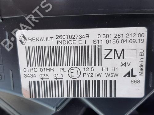 Right headlight RENAULT CAPTUR I (J5_, H5_) 0.9 TCe 90 | BP38958846C29 - Image 3