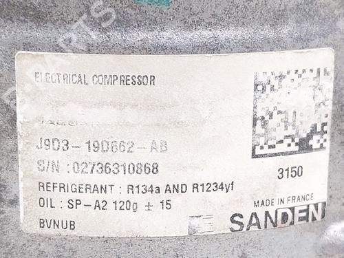 AC compressor JAGUAR I-PACE (X590) EV400 AWD | BP29080773M34 