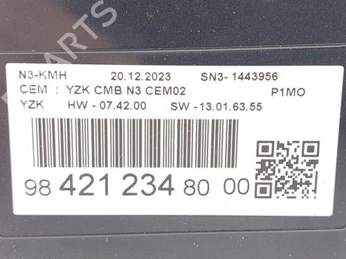 Instrument cluster OPEL CROSSLAND X / CROSSLAND (P17, P2QO) 1.2 (75) | BP19771498C47 