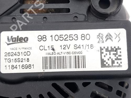 Alternator PEUGEOT PARTNER Box Body/MPV (K9) 1.6 BlueHDI 75 | BP29868409M7