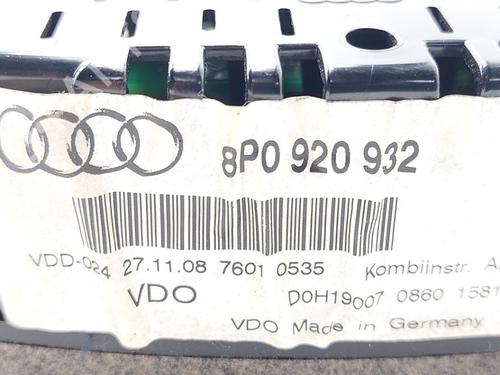 Instrument cluster AUDI A3 Sportback (8PA) S3 quattro | BP27577759C47 