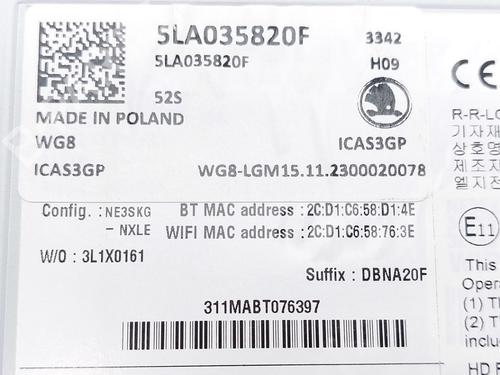 Control unit SKODA ENYAQ iV SUV (5AZ) 85 | BP30275272M11 - Image 4
