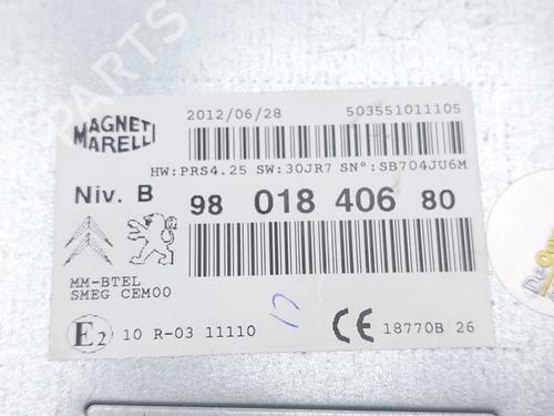 Electronic module PEUGEOT 208 I (CA_, CC_) 1.2 VTI 82 | BP34430449M83 - Image 3