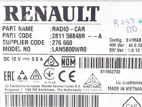 Control unit DACIA SANDERO II TCe 90 (B8M1, B8MA, B8AC) | BP28492958M11 - Image 6