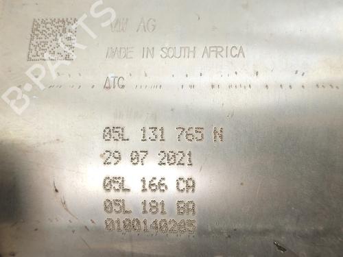 Particulate filter VW CADDY V Box Body/MPV (SBA, SBH) 2.0 TDi | BP28492882M81 