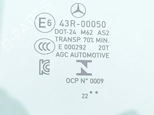 Front left door window MERCEDES-BENZ CLA Shooting Brake (X118) CLA 180 (118.684) | BP20335547C18 