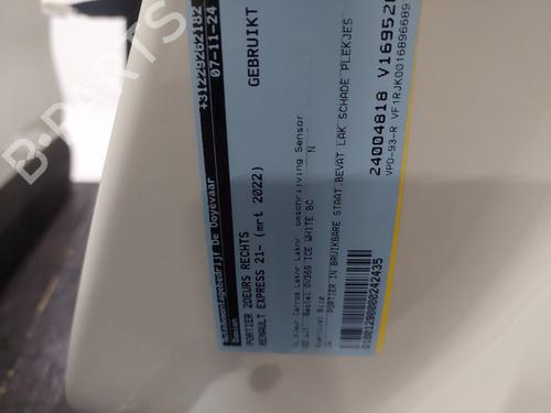 Used Right front door RENAULT EXPRESS Box Body/MPV 1.5 Blue dCi 95 (F6AB) (95 hp) 29182960