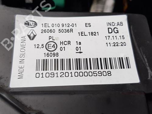 Left headlight RENAULT ZOE (BFM_) ZOE | BP38542888C28 - Image 3
