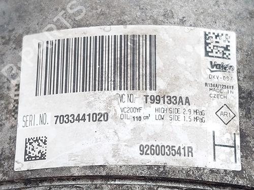 AC compressor DACIA LOGAN MCV II TCe 90 (K8M1, K8MA, K8AC) | BP38624987M34 - Image 6