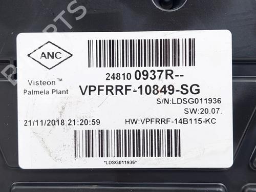 Instrument cluster RENAULT TRAFIC III Van (FG_) 1.6 dCi 95 (FGMJ, FGMR) | BP19771619C47 