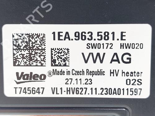 Heater resistor SKODA ENYAQ iV SUV (5AZ) 85 | BP30363397M108 