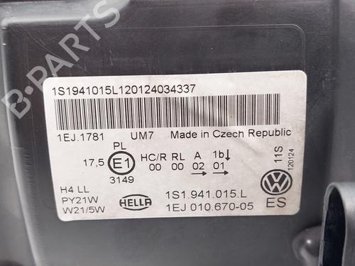 Left headlight VW UP! (121, 122, BL1, BL2, BL3, 123) 1.0 | BP31599909C28  - Image 6