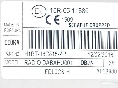 Elektronisk modul FORD FIESTA VII (HJ, HF) 1.0 EcoBoost | BP30465080M83 