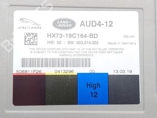 Elektronisk modul LAND ROVER RANGE ROVER VELAR (L560) 2.0 D180 TD4 4x4 | BP24617682M83 