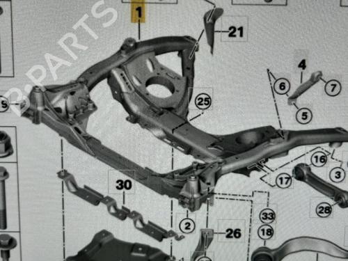 Subframe BMW 5 (G30, F90) 520 i | BP35996743M9 - Image 4