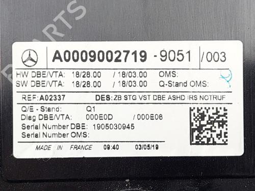 Interior roof light MERCEDES-BENZ A-CLASS (W177) A 250 (177.046) | BP19767247I8