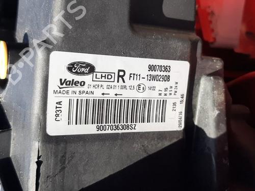 Right headlight FORD TRANSIT CONNECT V408 Box Body/MPV 1.5 TDCi | BP37760612C29 - Image 2