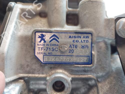 Gearbox PEUGEOT 2008 I (CU_) 1.2 THP 110 / PureTech 110 | BP25448556M3 