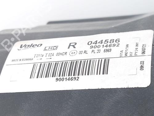 Right headlight OPEL CORSA D (S07) 1.2 LPG (L08, L68) | BP31863714C29 