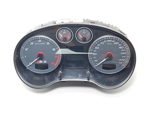 Used Instrument cluster AUDI A3 Sportback (8PA) S3 quattro (265 hp) 27577759